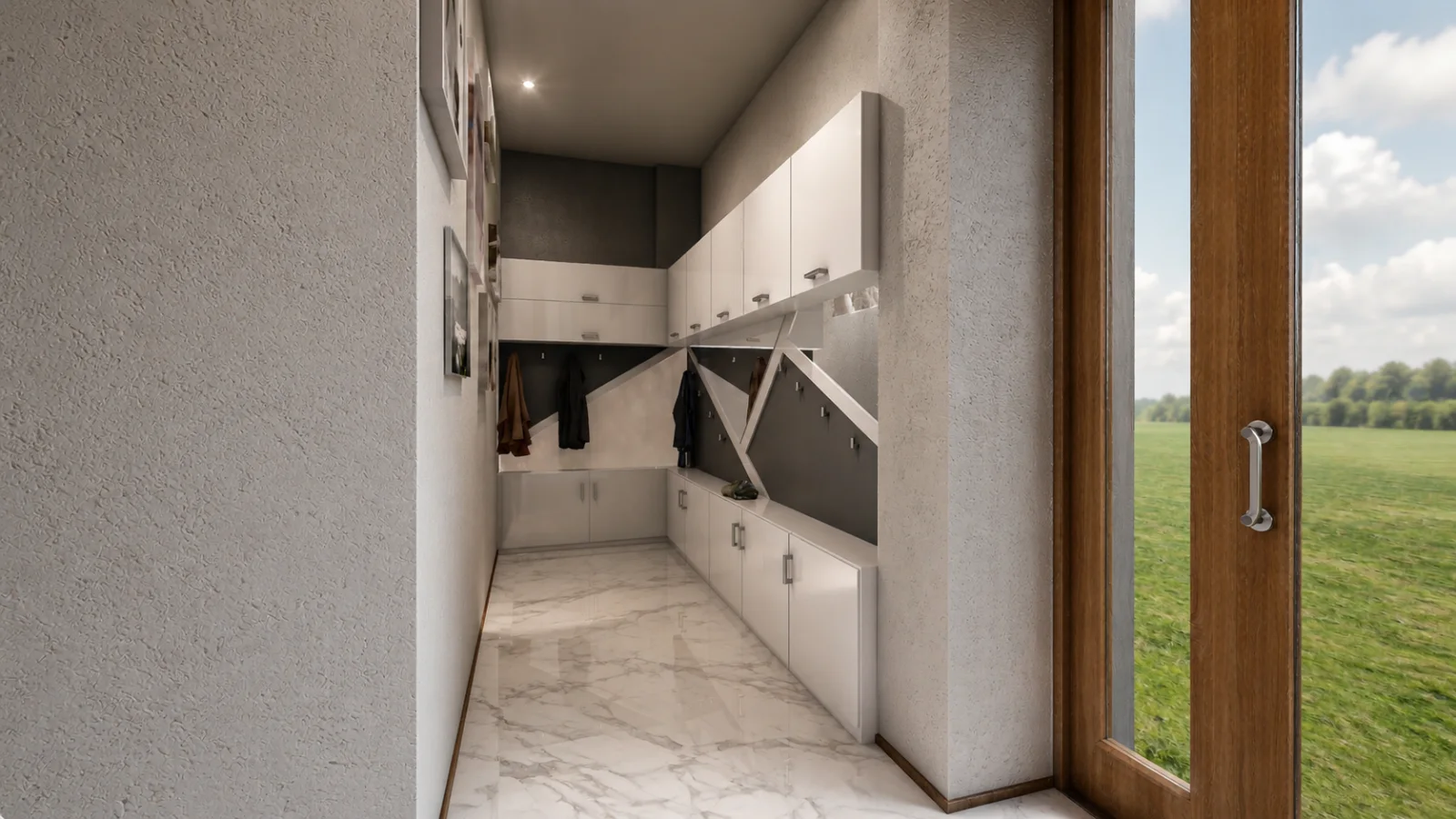 Çivril Denizli 185 m² Ahşap İç Mekan Tasarımı görsel 4
