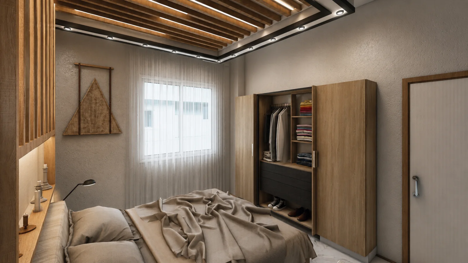 Çivril Denizli 185 m² Ahşap İç Mekan Tasarımı görsel 5