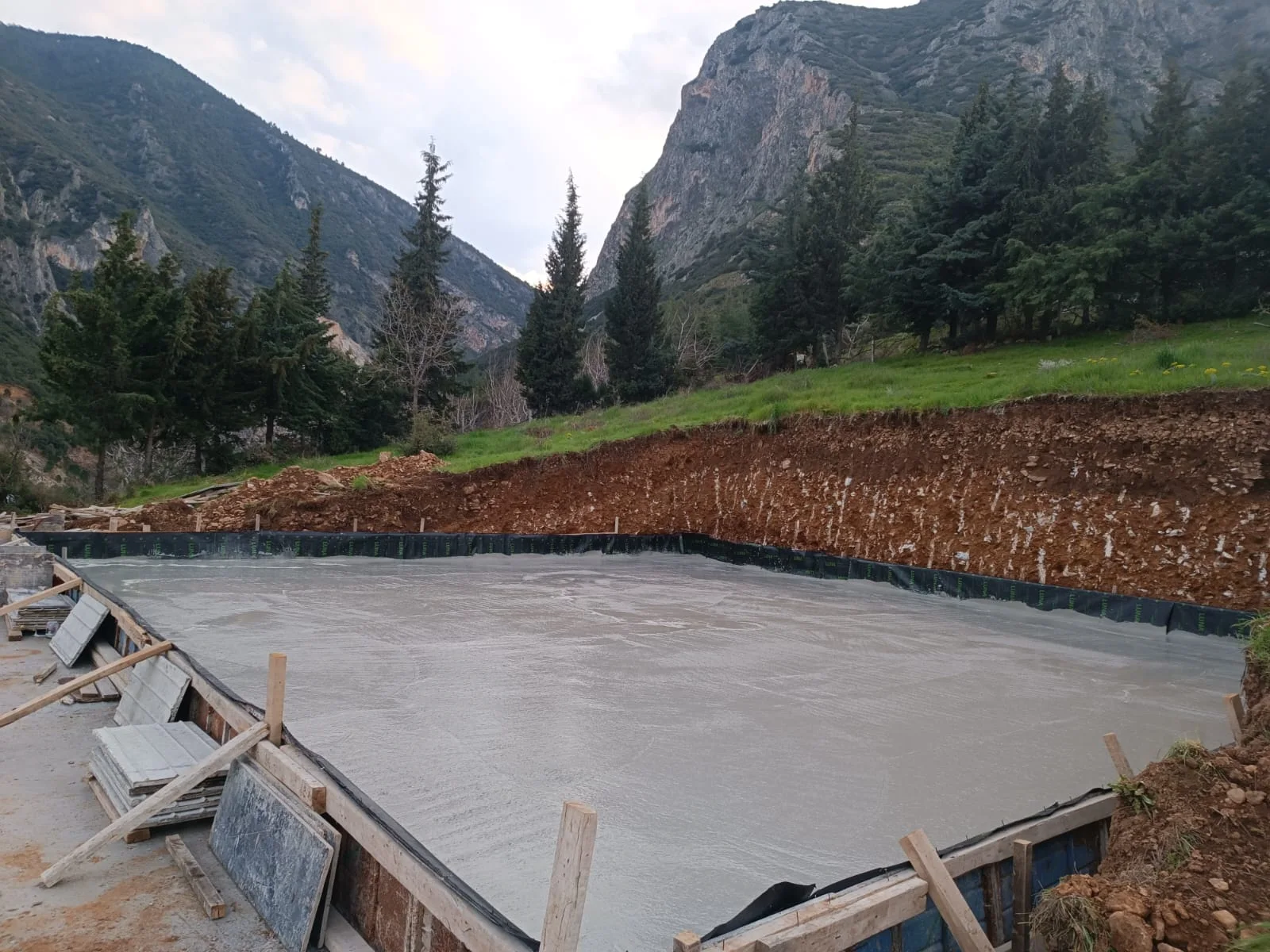 Pamukkale Zeytinköy ikiz villa dış görünüm